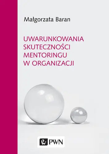 Okładka: Uwarunkowania skuteczności mentoringu w organizacji