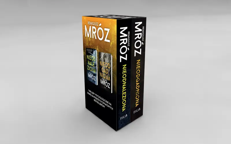 Okładka: Pakiet: Nieodnaleziona / Nieodgadniona