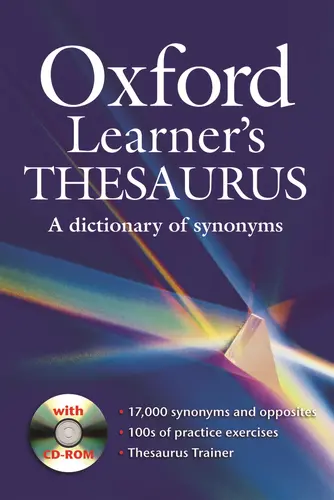 Okładka: Oxford Learner's Thesaurus with CD ROM