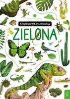 Okładka: Młodzi przyrodnicy. Kolorowa przyroda. Zielona