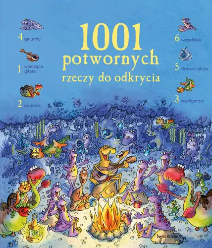 Okładka: 1001 potwornych rzeczy do odkrycia