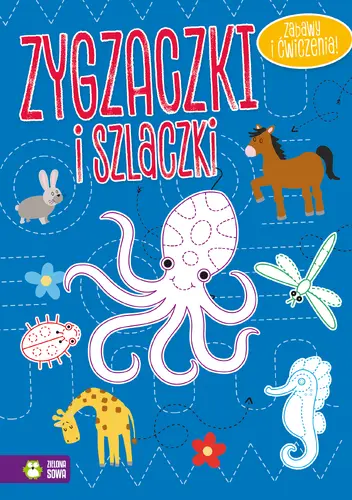 Okładka: Zygzaczki i szlaczki (niebieskie)