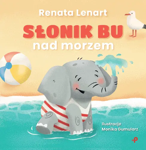 Okładka: Słonik Bu nad morzem