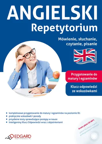 Okładka: ANGIELSKI Repetytorium Mówienie, słuchanie, czytanie, pisanie