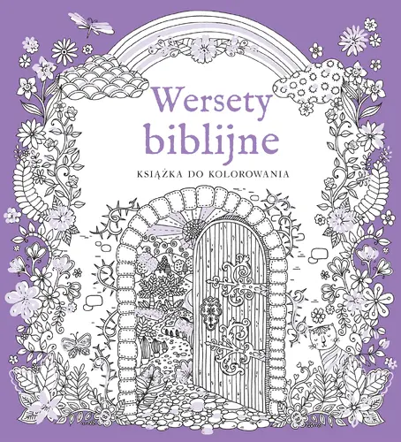 Okładka: Wersety biblijne. Książka do kolorowania