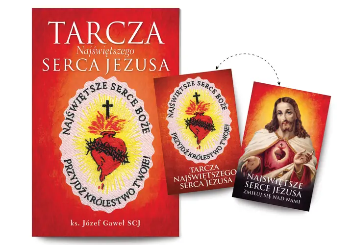 Okładka: Tarcza Najświętszego Serca Jezusa