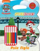 Okładka: Psi Patrol. SUPERKOLORY cz. 9 Psie figle