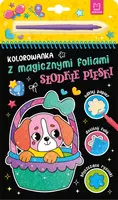 Okładka: Kolorowanka z magicznymi foliami. Słodkie pieski