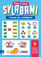 Okładka: Czytam sylabami i bawię się naklejkami. Ciekawe zadania do nauki czytania