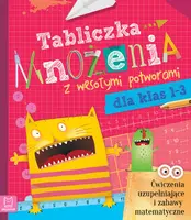 Okładka: Tabliczka mnożenia z wesołymi potworami kl. 1-3