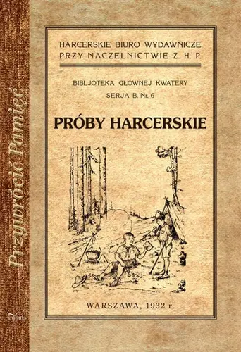 Okładka: Próby harcerskie