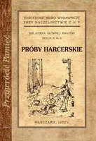 Okładka: Próby harcerskie