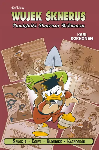 Okładka: Pamiętniki Sknerusa McKwacza