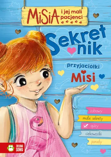 Okładka: Misia i jej mali pacjenci. Sekretnik przyjaciółki Misi
