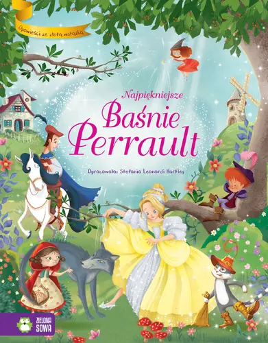 Okładka: Opowieści ze złotą wstążką. Najpiękniejsze baśnie Perrault