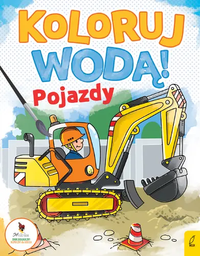 Okładka: Koloruj wodą. Pojazdy