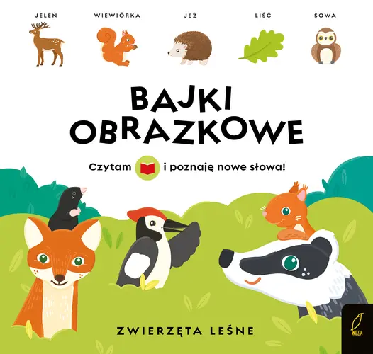 Okładka: Bajki obrazkowe. Zwierzęta leśne