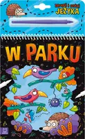 Okładka: Zdrapuj i szukaj jeżyka. W parku