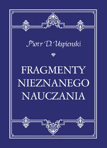 Okładka: Fragmenty nieznanego nauczania