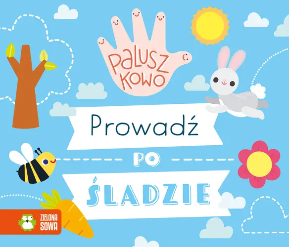 Okładka: Paluszkowo. Prowadź po śladzie