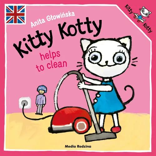 Okładka: Kitty Kotty helps to clean