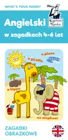 Okładka: Angielski 4-6 lat. Zagadki obrazkowe. Kapitan Nauka