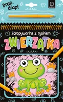 Okładka: Zwierzątka. Zdrapywanka z rysikiem