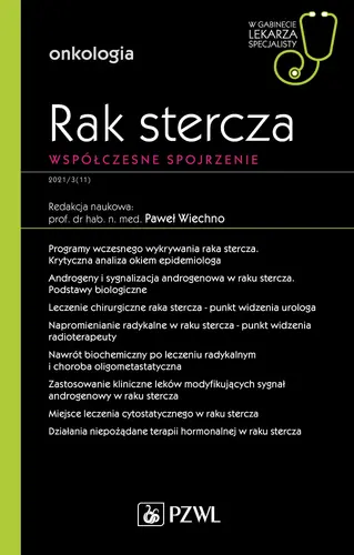 Okładka: Rak stercza. Współczesne spojrzenie