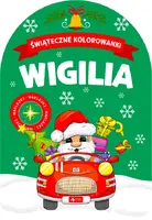 Okładka: Wigilia. Świąteczne kolorowanki