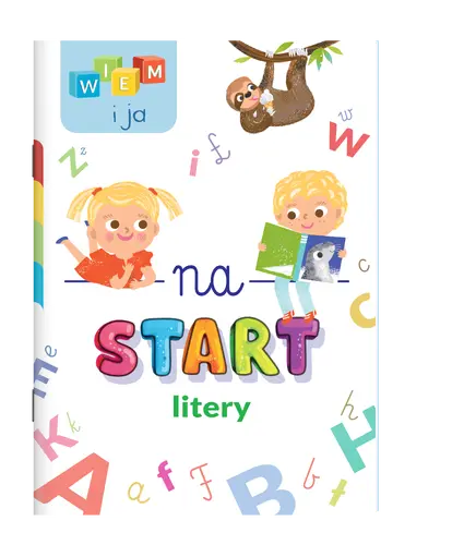 Okładka: Wiem i ja! Na start… Litery