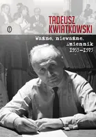 Okładka: Ważne, nieważne
