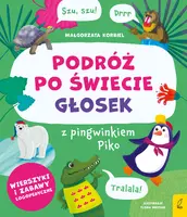 Okładka: Podróż po świecie głosek z pingwinkiem Piko