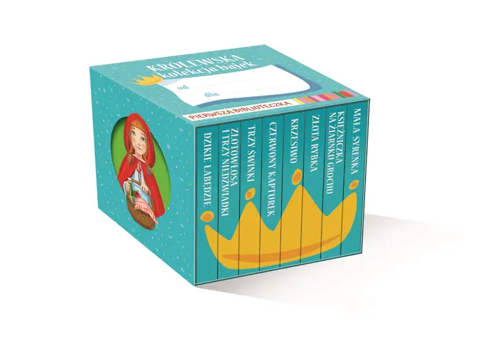 Okładka: Pierwsza biblioteczka. Królewska kolekcja bajek