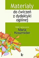 Okładka: Materiały do ćwiczeń z dydaktyki ogólnej