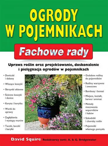 Okładka: Ogrody w pojemnikach