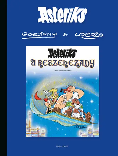Okładka: Asteriks. Tom 28. Asteriks u Reszehezady