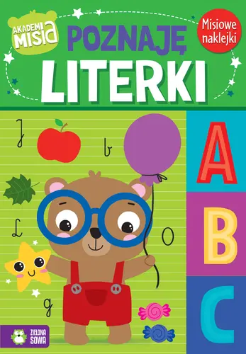 Okładka: Akademia Misia. Poznaję literki