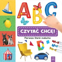 Okładka: A, B, C – czytać chcę! Pierwsze literki malucha