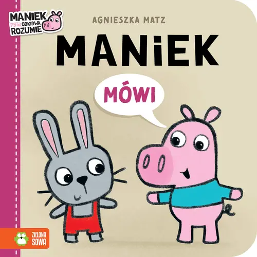 Okładka: Maniek mówi