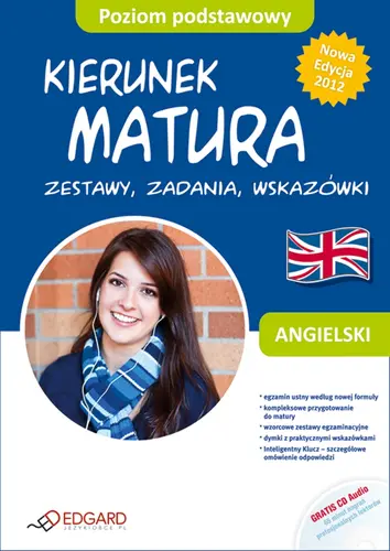Okładka: Angielski - Kierunek Matura poziom podstawowy Nowa edycja