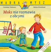 Okładka: Mądra Mysz. Maks nie rozmawia z obcymi