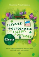 Okładka: Języczek-Podróżniczek i cztery pory roku.Wiosna