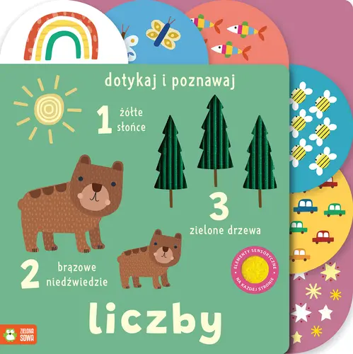 Okładka: Dotykaj i poznawaj. Liczby