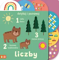 Okładka: Dotykaj i poznawaj. Liczby