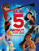 Okładka: Disney Superdziewczyny. Bajki 5 minut przed snem