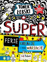 Okładka: Tomek Łebski. Superferie. Kreacje i inne wariacje. Tom 16