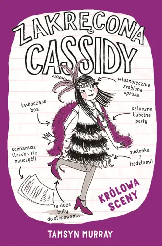 Okładka: Zakręcona Cassidy. Królowa sceny