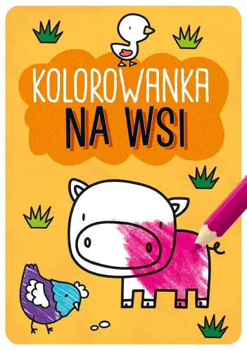 Okładka: Kapitan Nauka. Kolorowanka Na wsi