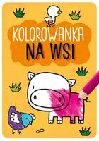 Okładka: Kapitan Nauka. Kolorowanka Na wsi