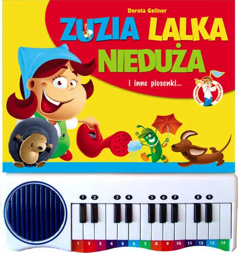 Okładka: Zuzia lalka nieduża i inne piosenki ...